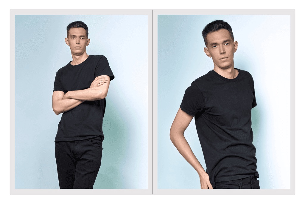 Comp card de Alejandro Mendez