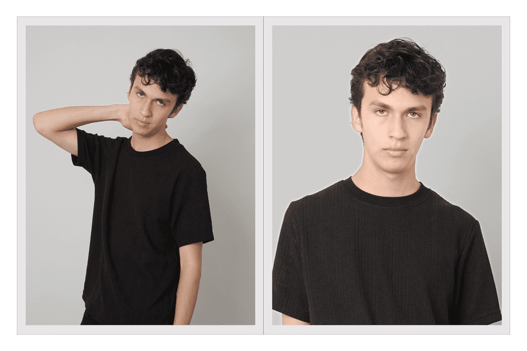 Comp card de Alejandro Rodríguez