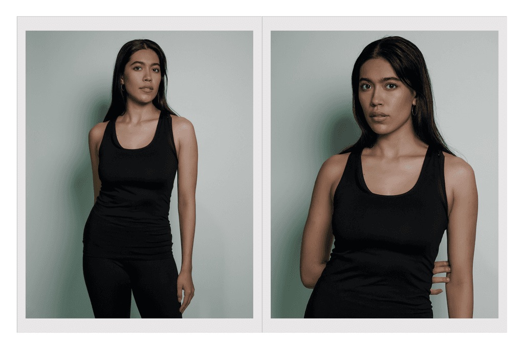 Comp card de Ambar Olvera