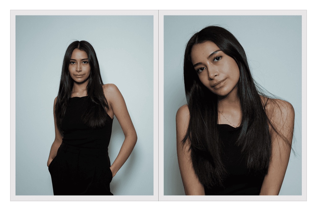 Comp card de Ana Paola Hernández