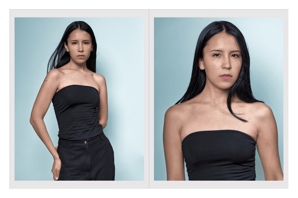 Comp card de Ana Paulina Pérez