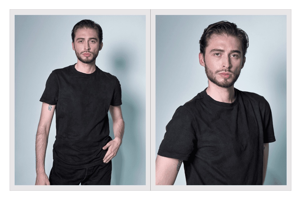 Comp card de Carlos Valdez