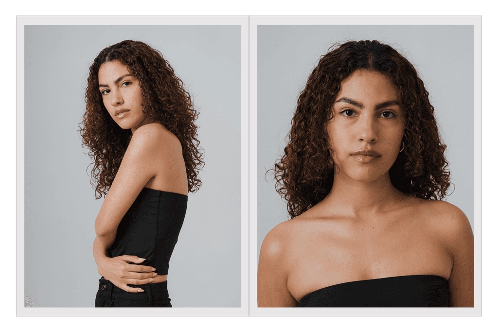 Comp card de Daniela Garza