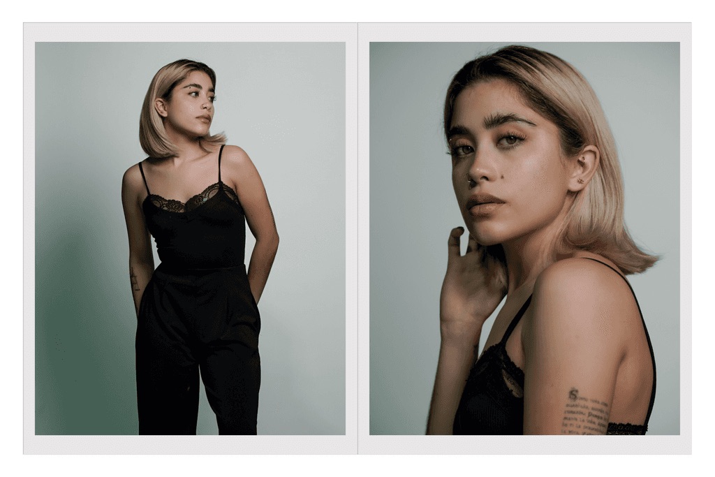 Comp card de Daniela León