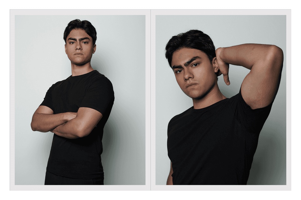 Comp card de Diego Torres