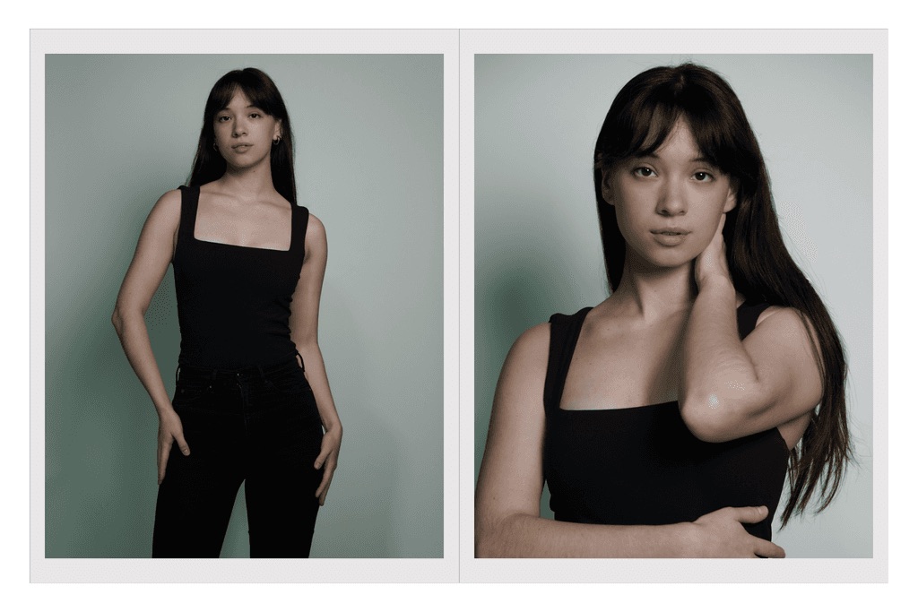 Comp card de Gabriela Caballero