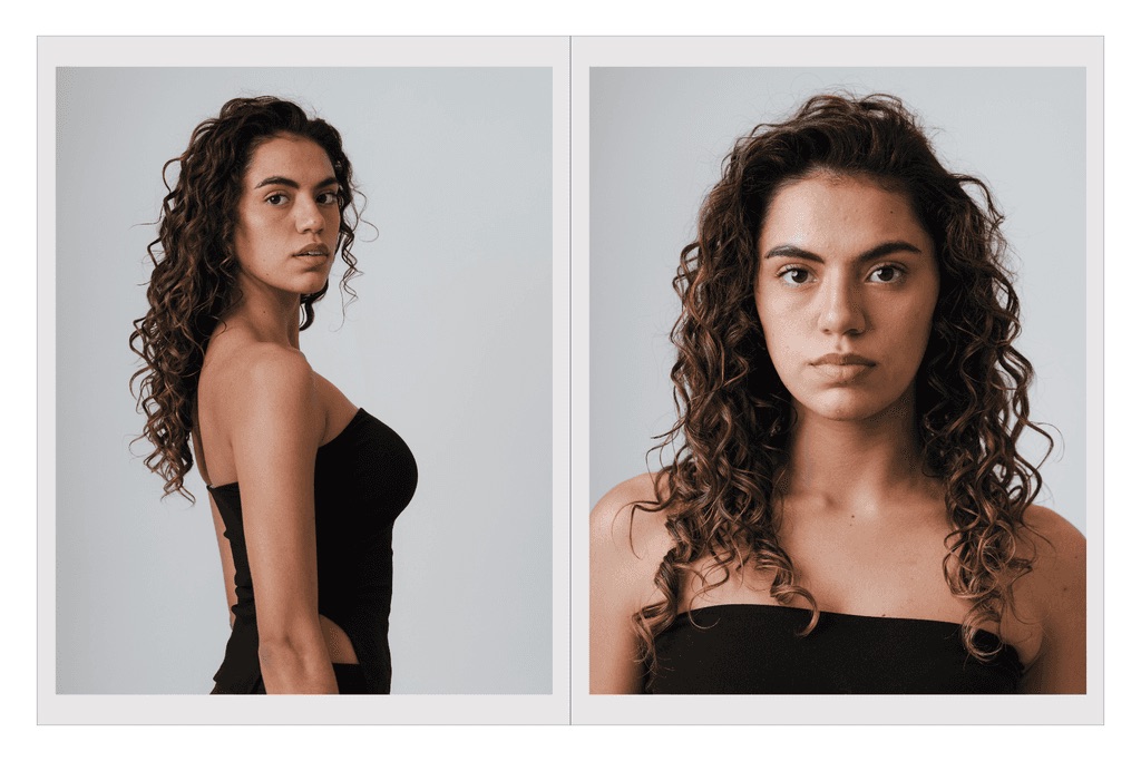 Comp card de Gabriela Rico