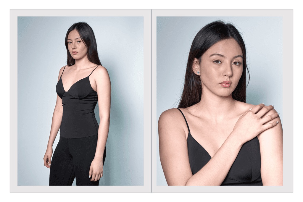 Comp card de Gabrielle Hernández