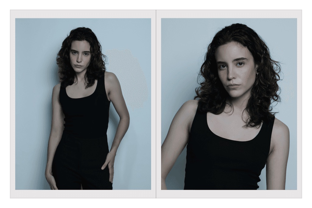 Comp card de Gracia Alanis