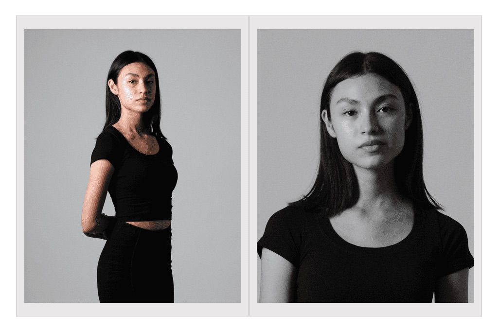 Comp card de Idalia Guillén