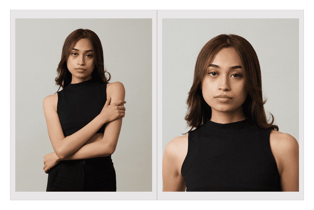 Comp card de Iridian Rojas