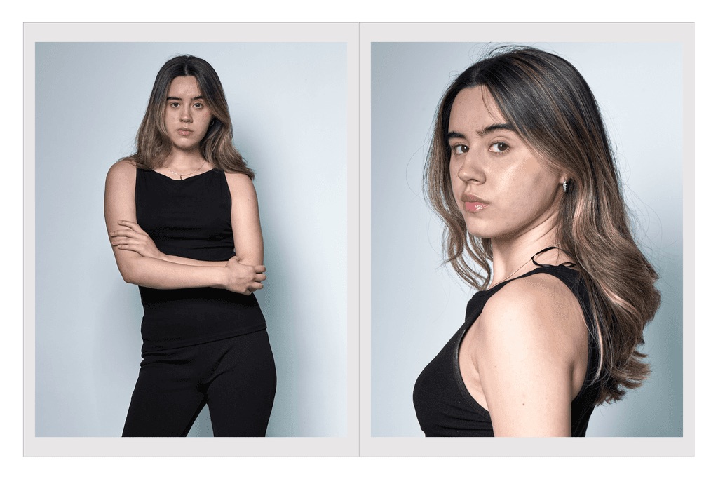 Comp card de Jimena Almaraz