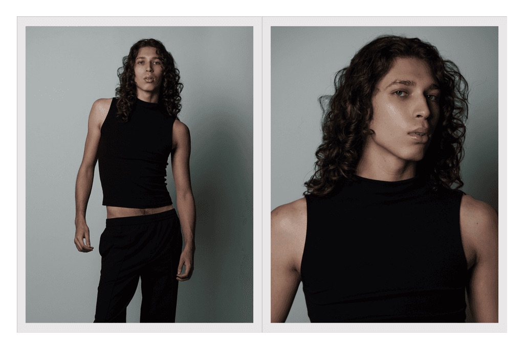 Comp card de Juan Acha