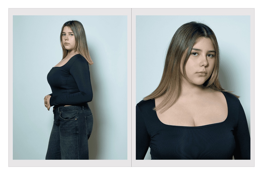 Comp card de Luciana Torres