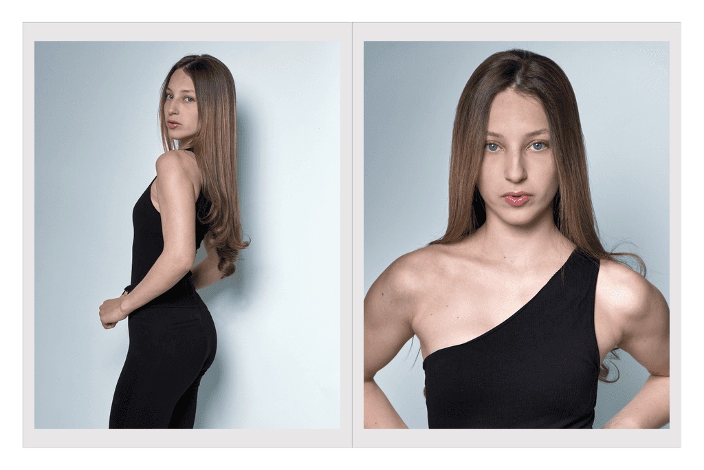 Comp card de Mariana Garza