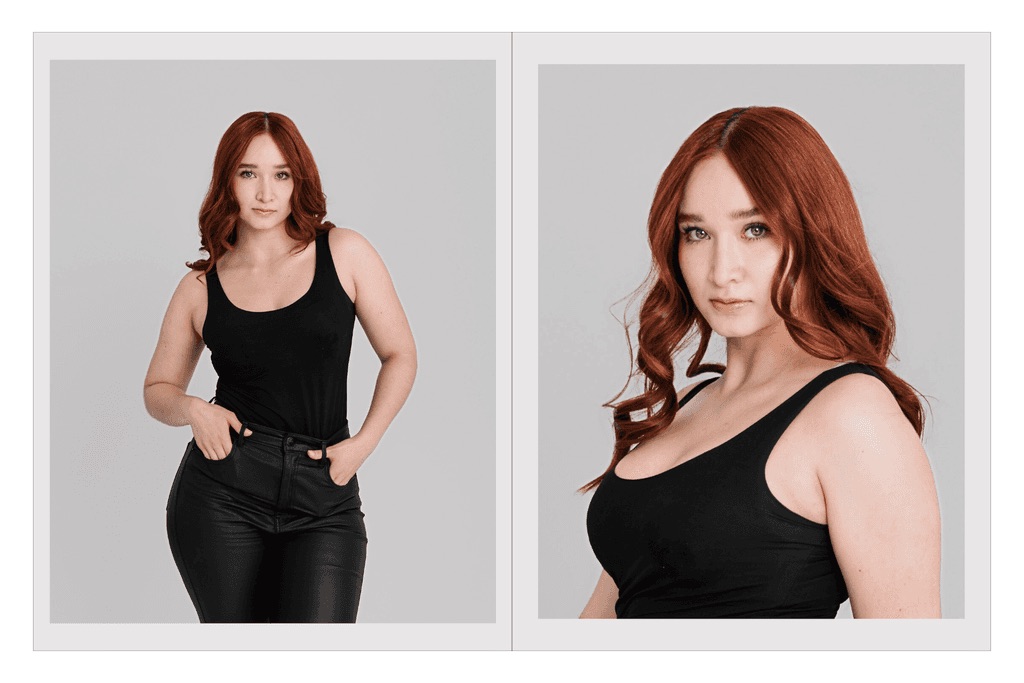 Comp card de Marisol González