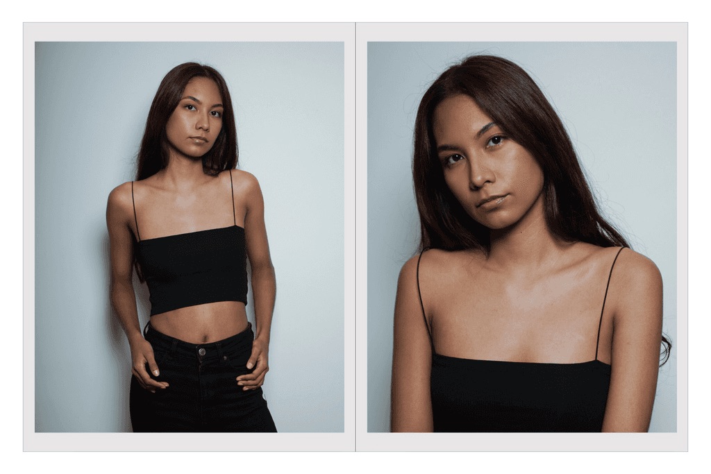 Comp card de Marla Gómez