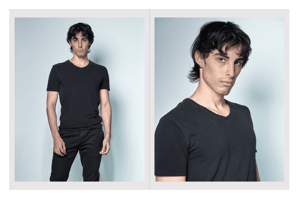 Comp card de Mauricio Canales