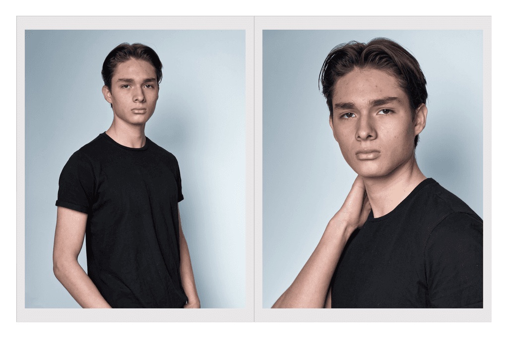 Comp card de Maximiliano Real