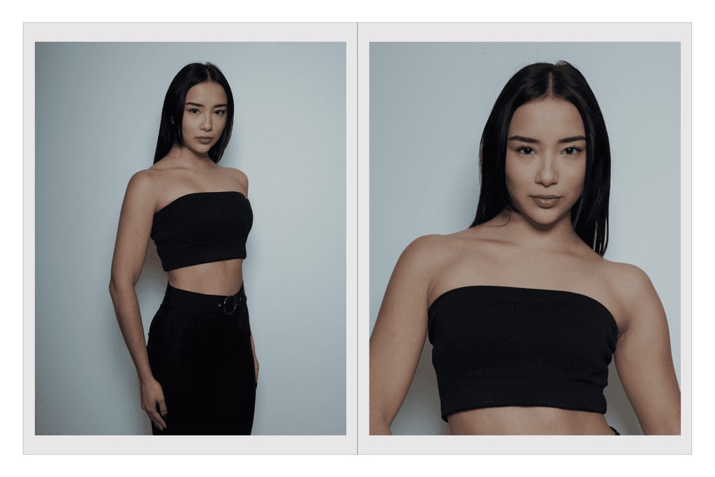 Comp card de Melania Vargas
