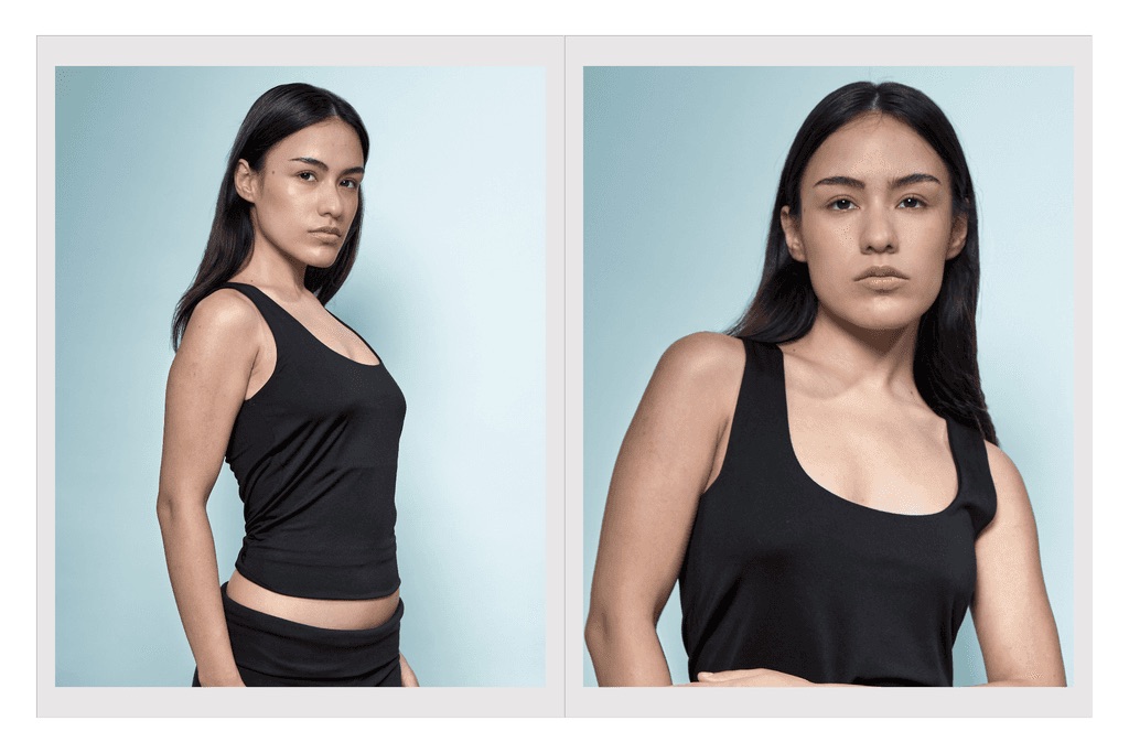 Comp card de Melissa Serena