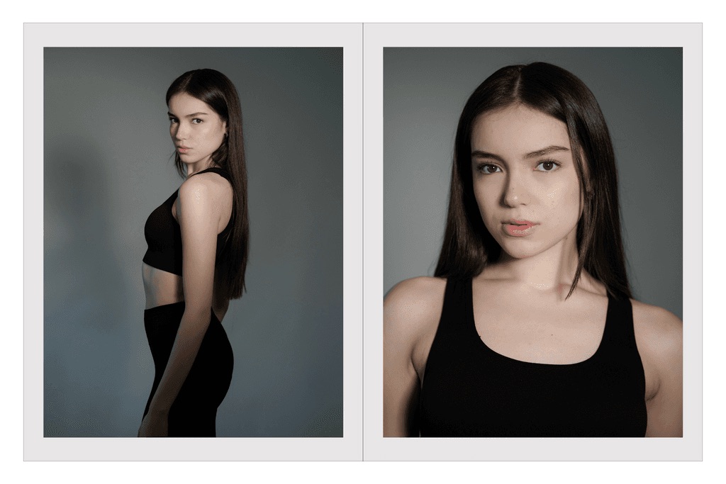 Comp card de Miranda Castro