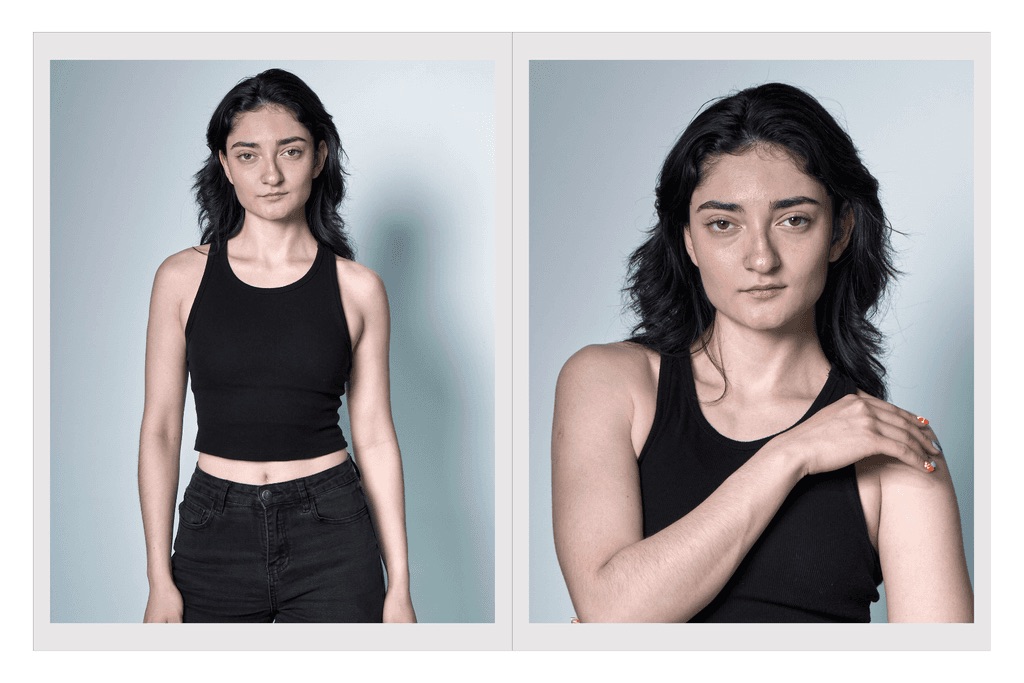 Comp card de Naomi Moreno
