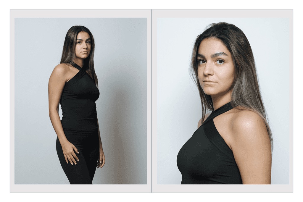 Comp card de Pilar Alaníz