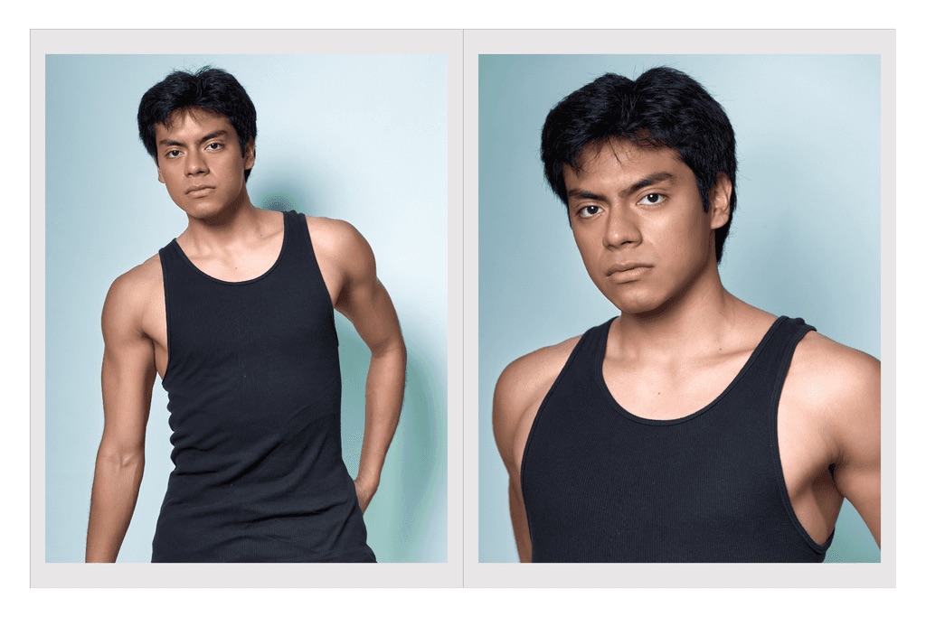 Comp card de Ricardo León