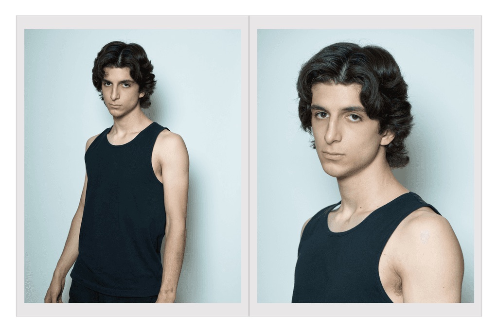 Comp card de Roberto Casellas