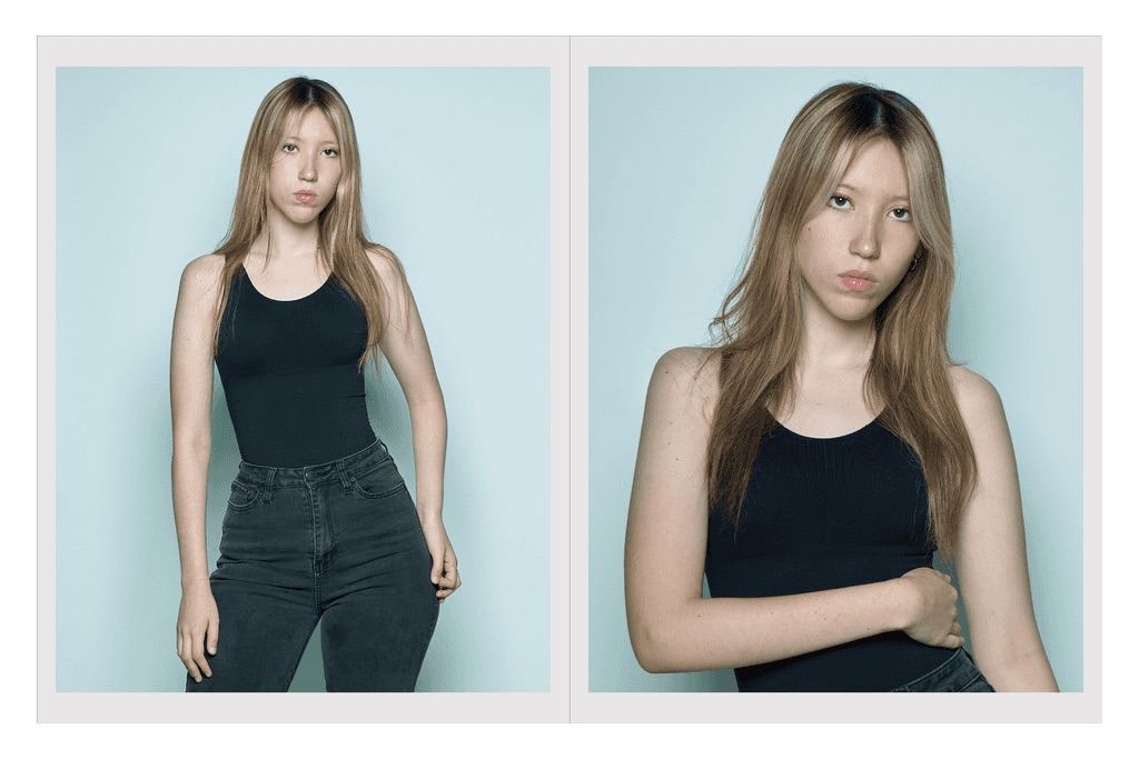 Comp card de Sofía Gámez