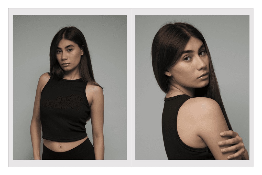 Comp card de Tara García